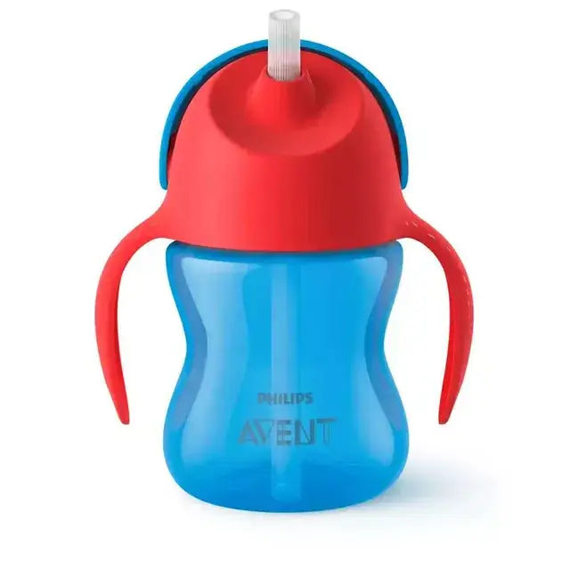 Philips Avent - Bendy Straw Cup 7oz (9m+) - Blue