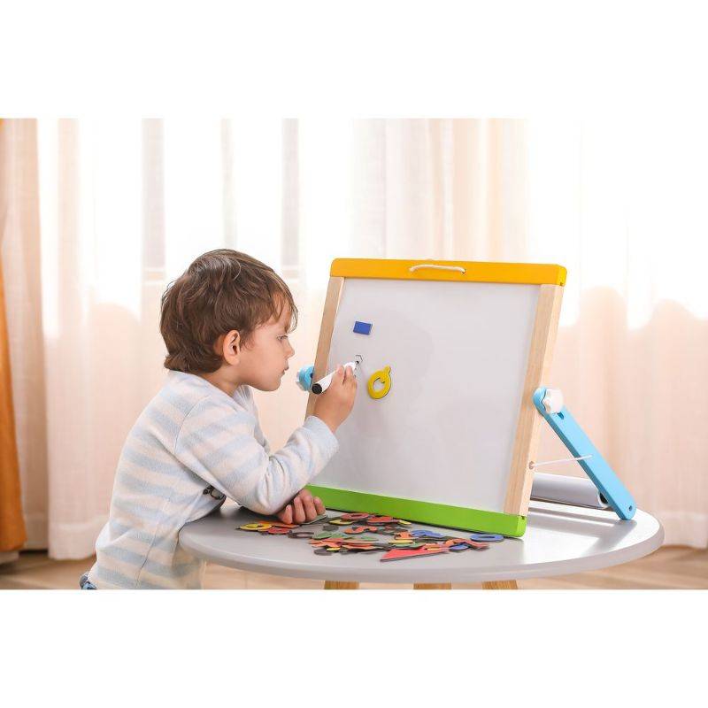 Magnetic Dry Erase And Chalk Board With Accessories - Viga