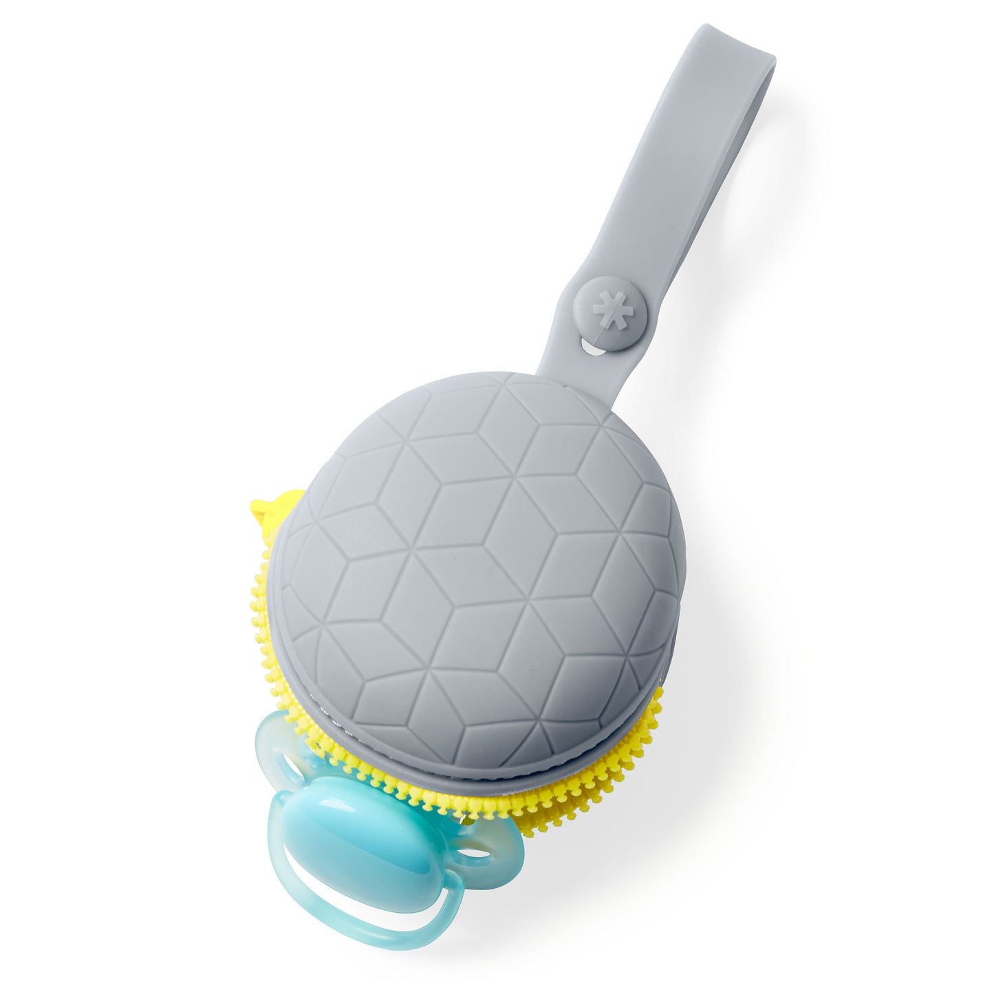 SkipHop - Grab & Go Silicone Pacifier Holder - Grey