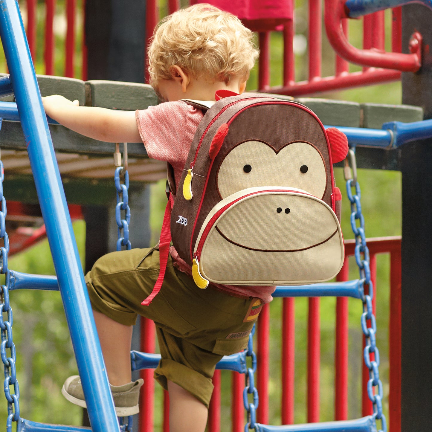 SkipHop Zoo Backpack-Monkey