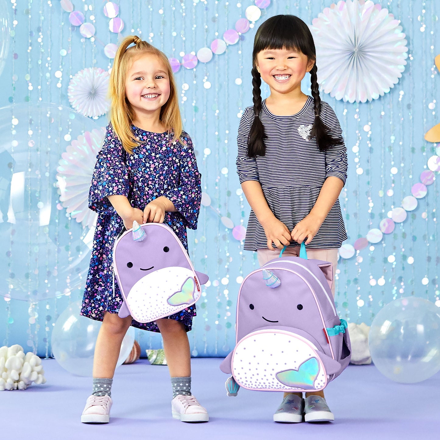 Skip Hop Zoo Backpack Narwhal