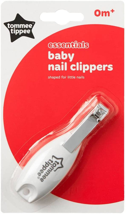 Tommee Tippee Essentials Baby Nail Clippers, Pack of 1- White