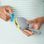 SkipHop - Grab & Go Silicone Pacifier Holder - Grey