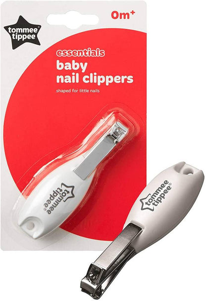 Tommee Tippee Essentials Baby Nail Clippers, Pack of 1- White