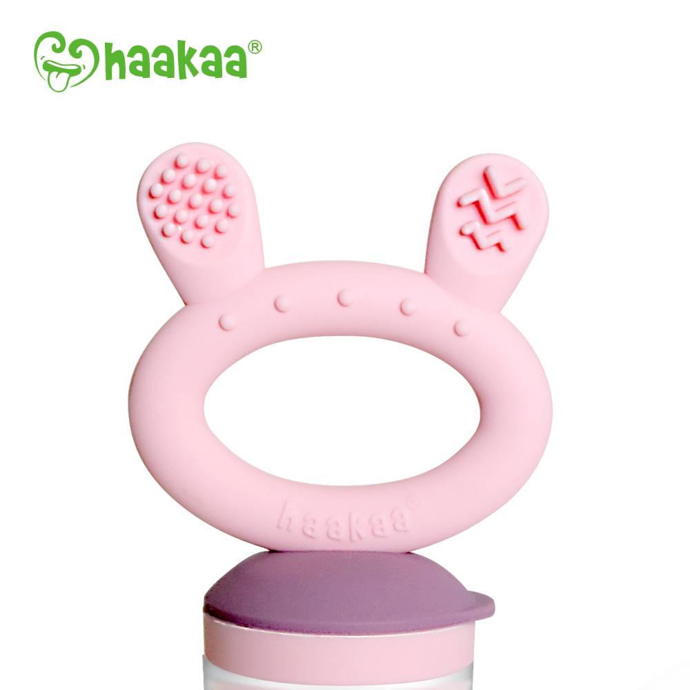 Haakaa - Fresh Food Feeder and Teether - Pink