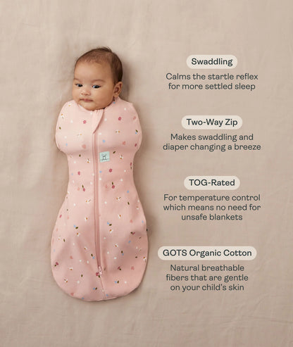 Ergo Pouch - Cocoon Swaddle Bag -TOG(0.2)-Petite Pretzel