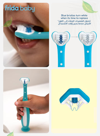 Frida Baby Toothhugger Toothbrush - Triple-Angle Brush