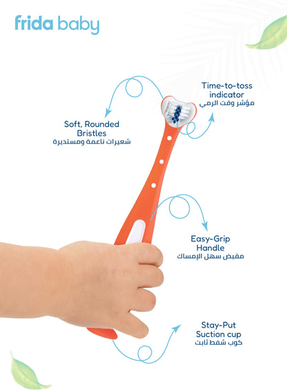 Frida Baby Toothhugger Toothbrush - Pink