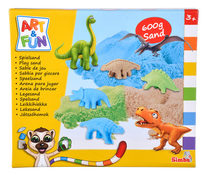 Simba - Art&Fun Playsand Set Dinosaurs