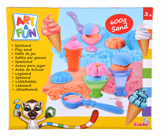 Simba - Art&Fun Playsand Set Ice Creme