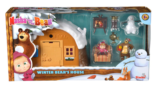 Simba - Masha and the Bear Masha Play Set "winter bear's house"