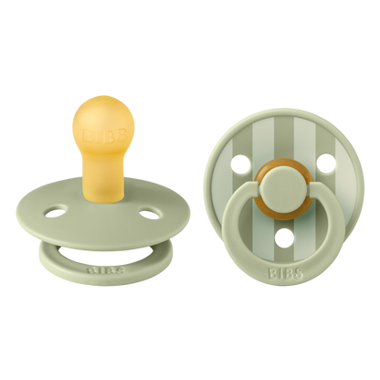 Bibs Pacifier Size 1-Baby 0-6M (2pcs)-Studio Colour -Sage Mix