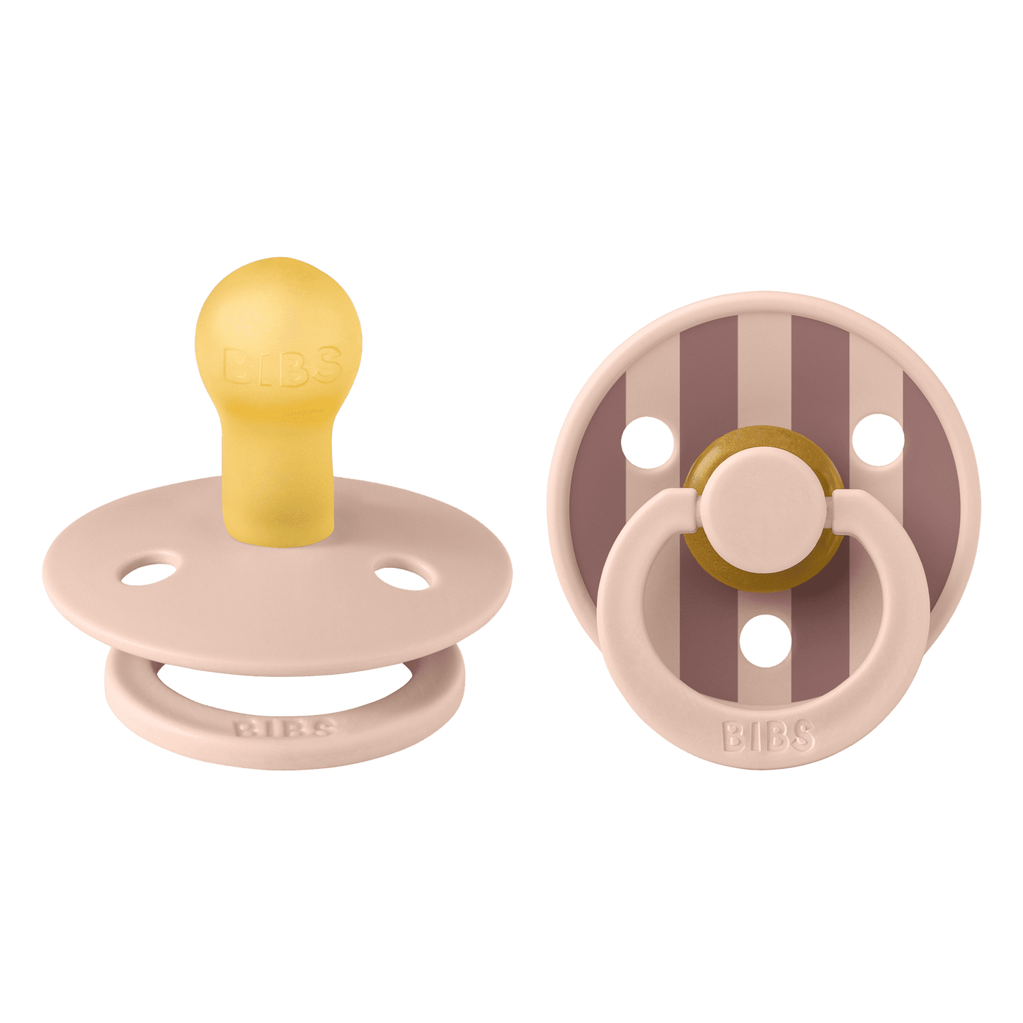 Bibs Pacifier Size 1-Baby 0-6M (2pcs)-Studio Colour -Blush Mix