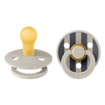 Bibs Pacifier Size 1-Baby 0-6M (2pcs)-Studio Colour -Sand Mix