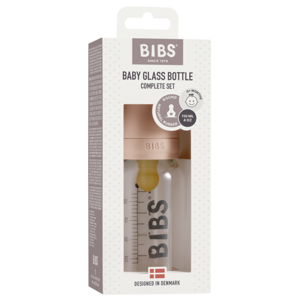 Bibs Baby Bottle 110ml-Blush