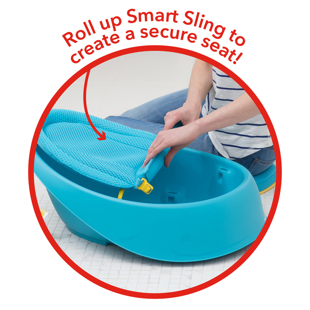 SkipHop - Moby Smart Sling 3-Stage Tub - Blue