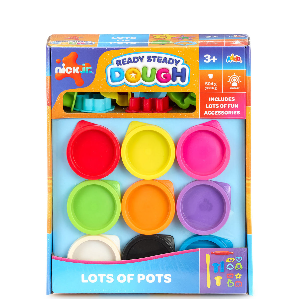 Nick Jr Ready Steady Dough – Lots of Pots Playset