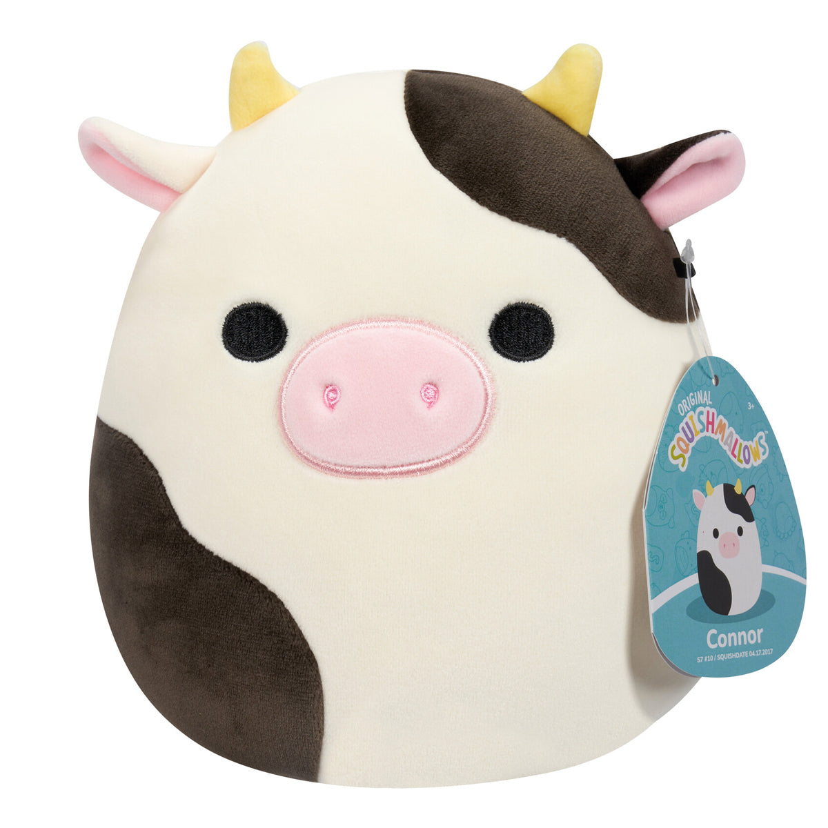 Squishmallows 7.5" Soft Toy - Connor the Cow