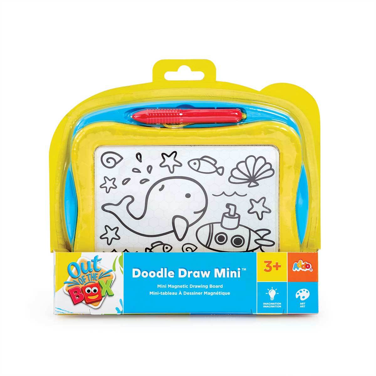 Out of the Box Doodle Draw Mini Magnetic Drawing Board