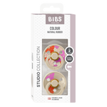 Bibs Pacifier Size 2 - Baby 6-18M (2pcs)-Studio Colour-Vanilla Mix