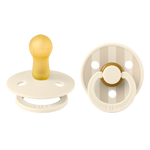 Bibs Pacifier Size 2 - Baby 6-18M  (2pcs)-Studio Colour-Ivory Vanilla Mix