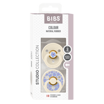 Bibs Pacifier Size 2 - Baby 6-18M (2pcs)-Studio Colour-Ivory Mix