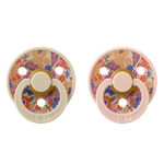 Bibs x Liberty 2 PACK Colour June Blossom Latex Size 2 Blush Mix