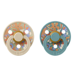 Bibs x Liberty 2 PACK Colour June Blossom Latex Size 2 Vanilla Hush Mix