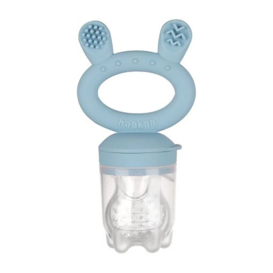 Haakaa -Fresh Food Feeder and Cover Set -Sky Blue