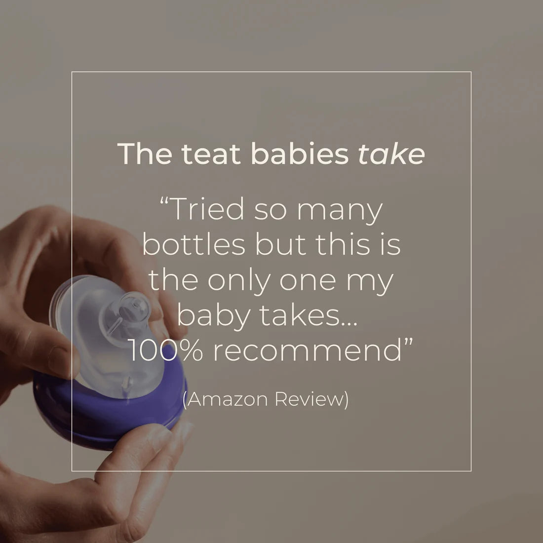 Lansinoh - Glass Feeding Bottle With Natural Wave Teat - 240 ml