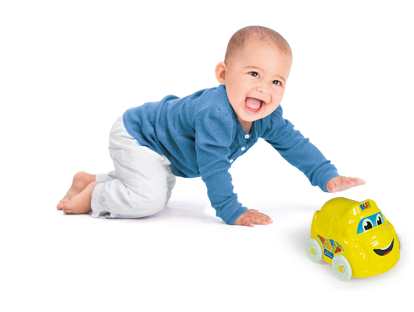 Clementoni -Fun Vehicles Hide & Stack