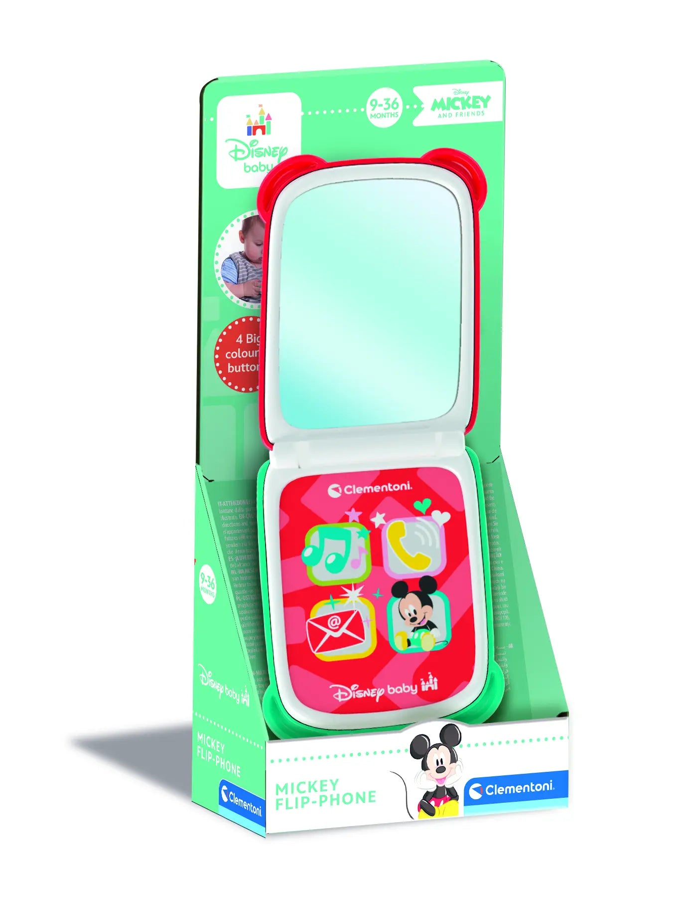 Disney Baby Mickey Flip Phone