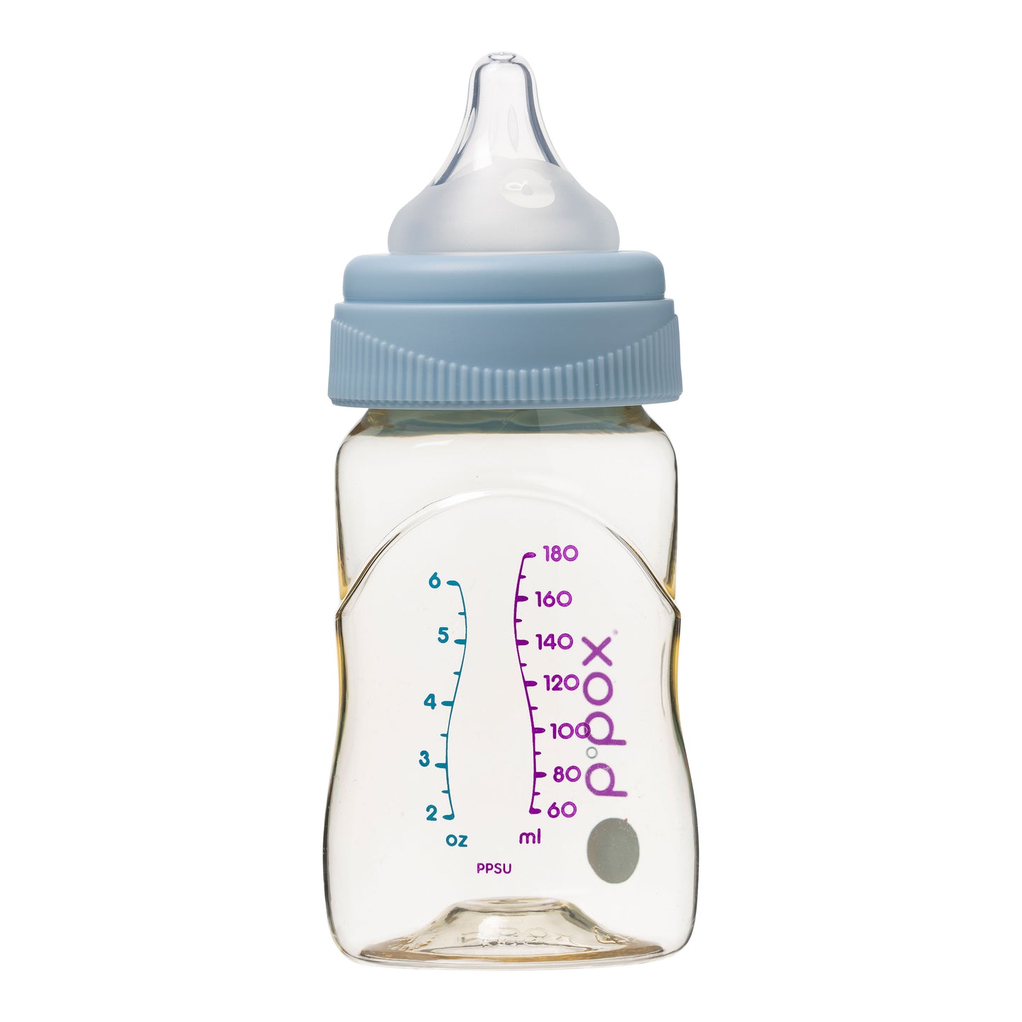 PPSU Baby Bottle - 180ml Lullaby Blue