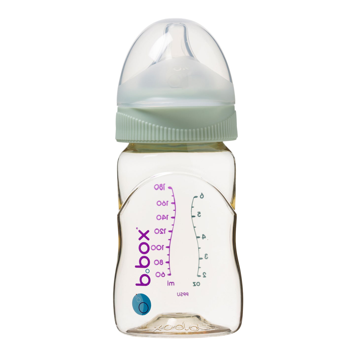 PPSU Baby Bottle - 180ml Sage