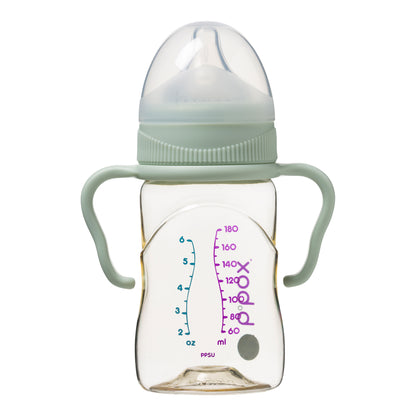 PPSU Baby Bottle - 180ml Sage