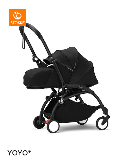 Stokke® YOYO³ stroller with newborn pack-Black