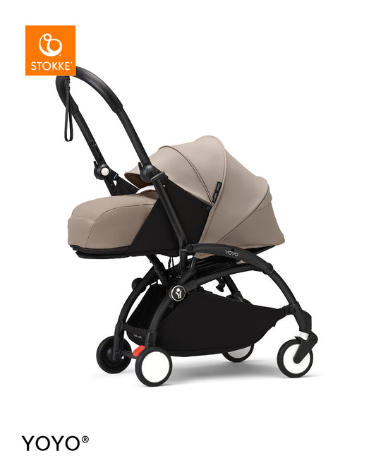 Stokke® YOYO³ stroller with newborn pack-Taupe