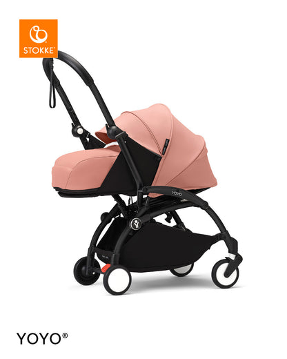 Stokke® YOYO³ stroller with newborn pack-Ginger