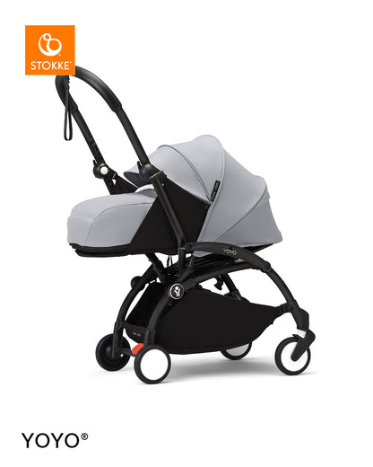 Stokke® YOYO³ stroller with newborn pack-Stone