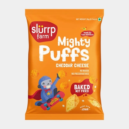 Slurrp Farm-Mighty Puff - Cheddar Cheese