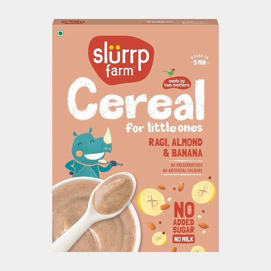 Slurrp Farm- Ragi  Apple & Banana Cereal