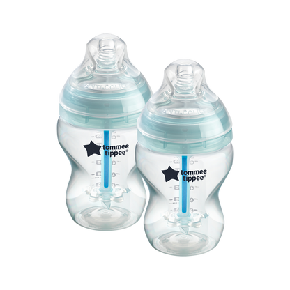 Tommee Tippee Advanced Anti-Colic Feeding Bottle, 260ml x2