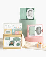 Momcozy electric nasal aspirator in use