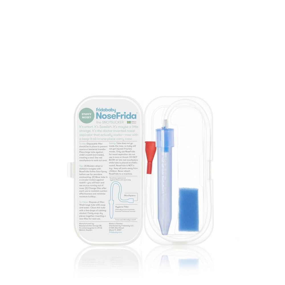 Fridababy - NoseFrida Nasal Aspirator with Travel Case