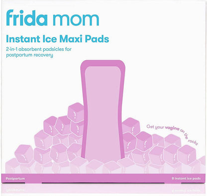 Frida Mom 2-in-1 Postpartum Absorbent Perineal Ice Maxi Pads