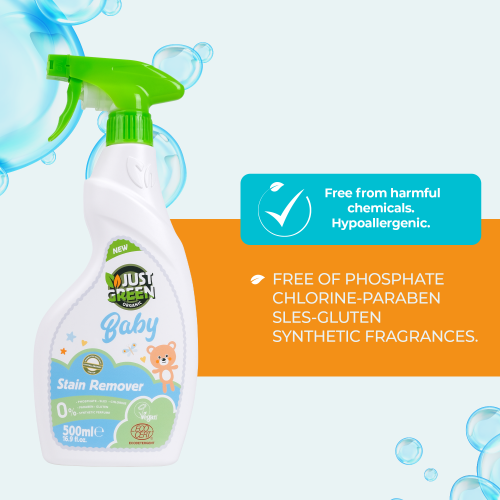 Just Green Baby Stain Remover 500ml