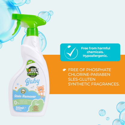 Just Green Baby Stain Remover 500ml