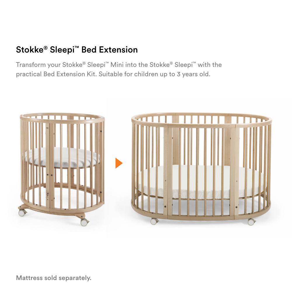 Stokke Sleepi Bed Extension V3 Natural – Little Wings