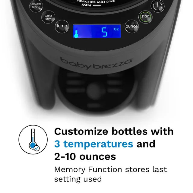 Baby Brezza - Pro Advanced Formula Dispenser - Charcoal
