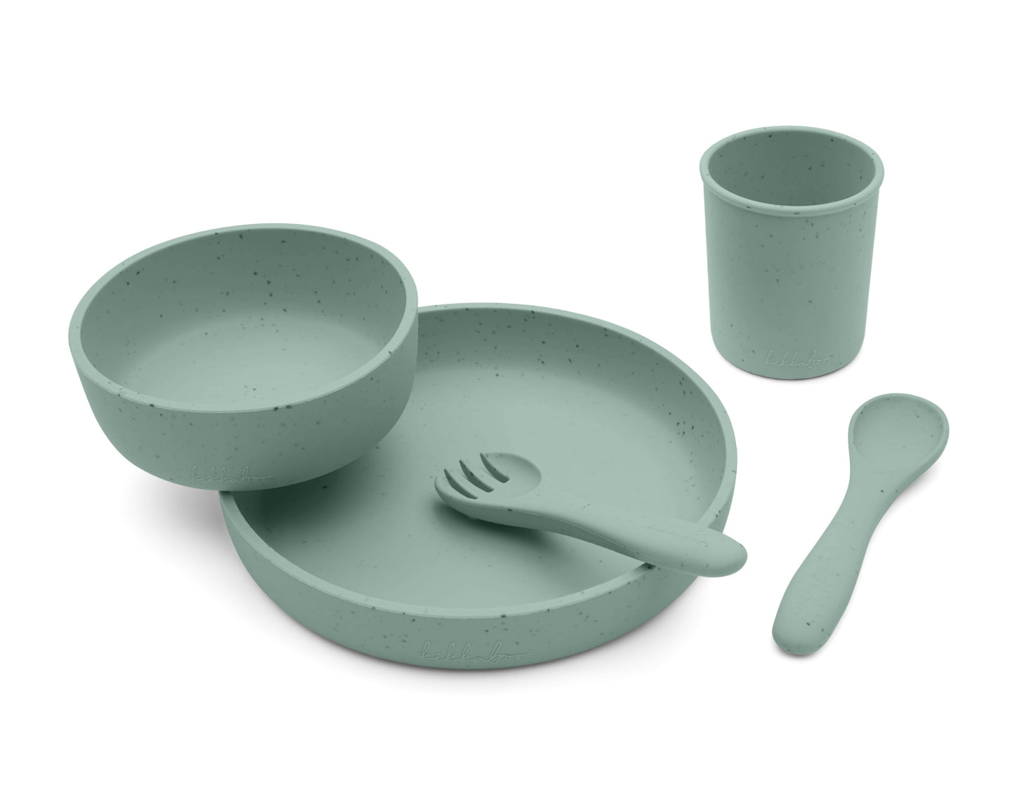 Feeding set 5 pcs Platinum Silicone Sage-Kikkaboo